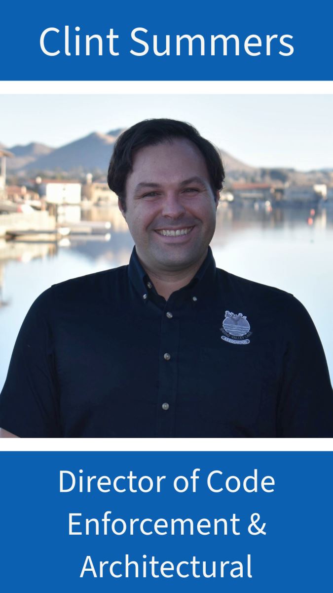 Clint Summers, Director of Code Enforcement
