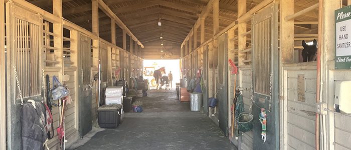 EQ Inside Barn